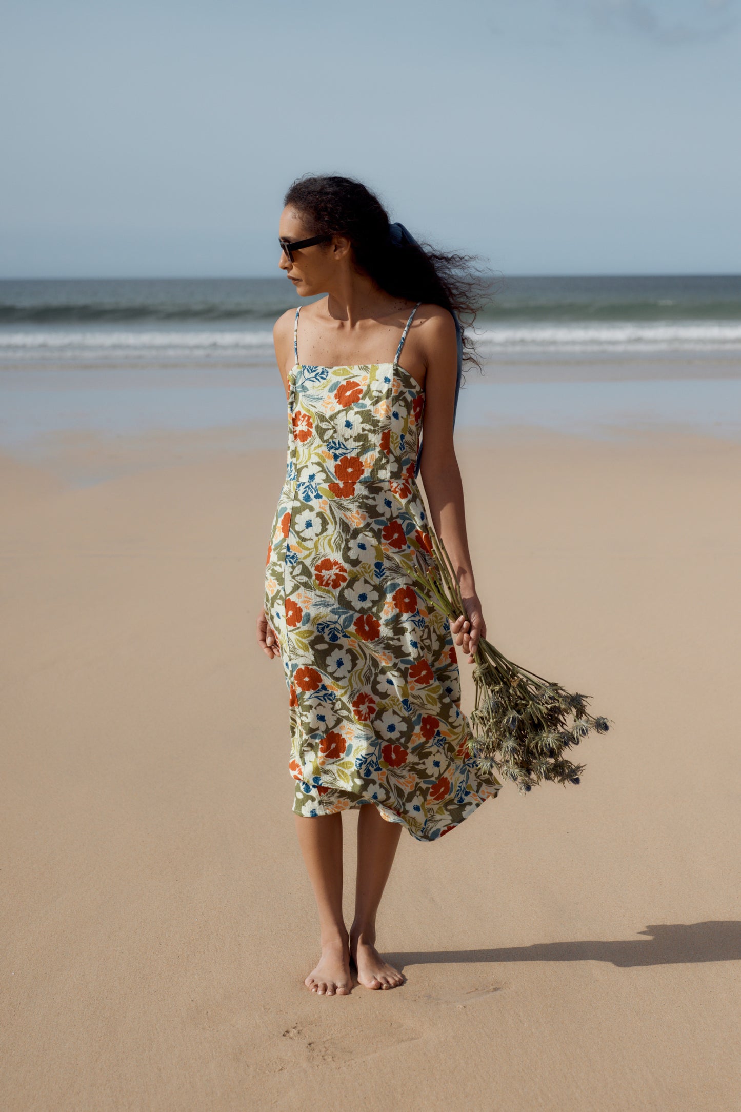 Madern Sleeveless Midi Dress