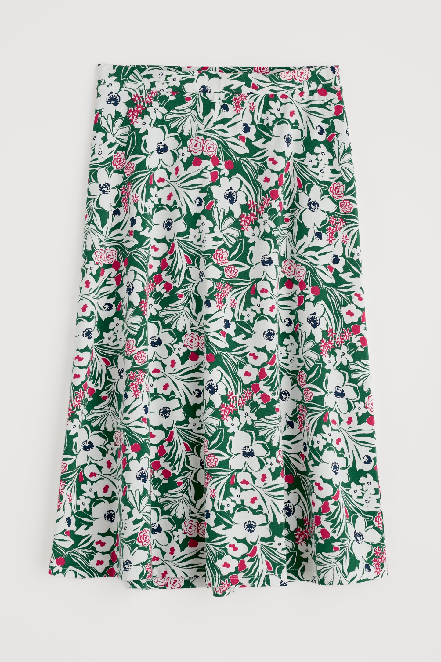 Rose A-Line Calf Length Skirt