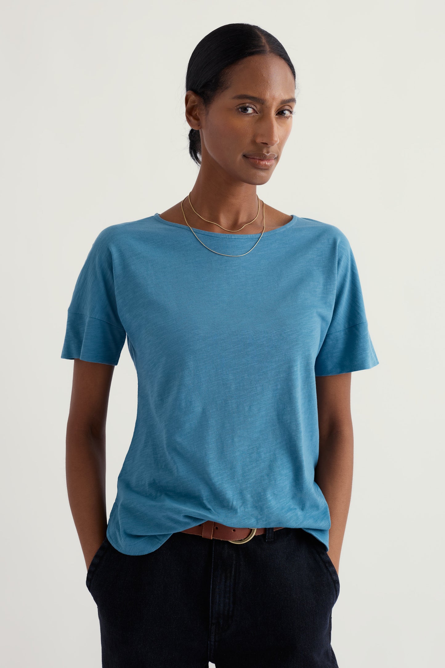 Bryher View T-Shirt in GOTS-Certified Organic Cotton