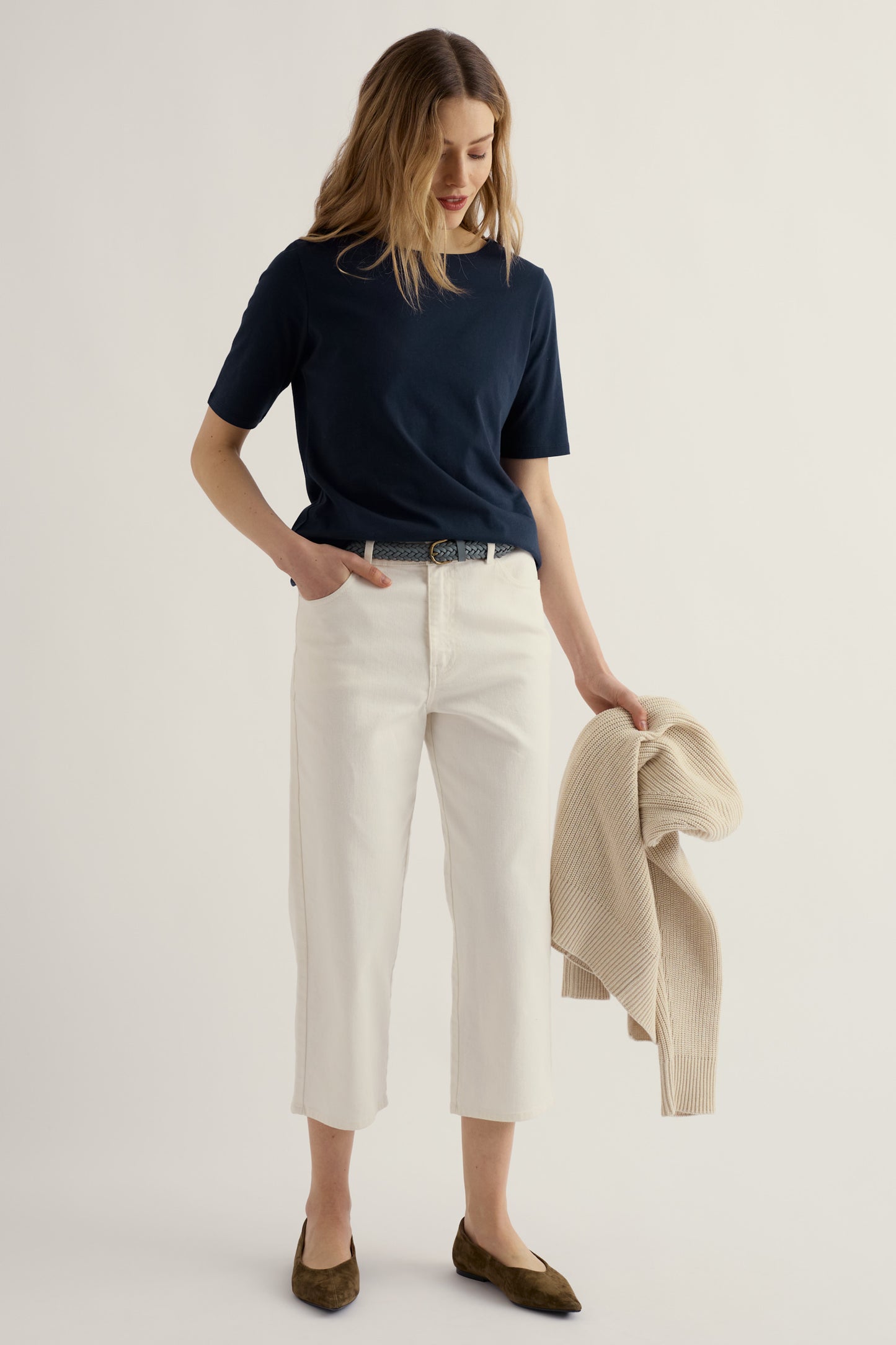 Poisson Plain T-Shirt in GOTS-Certified Organic Cotton