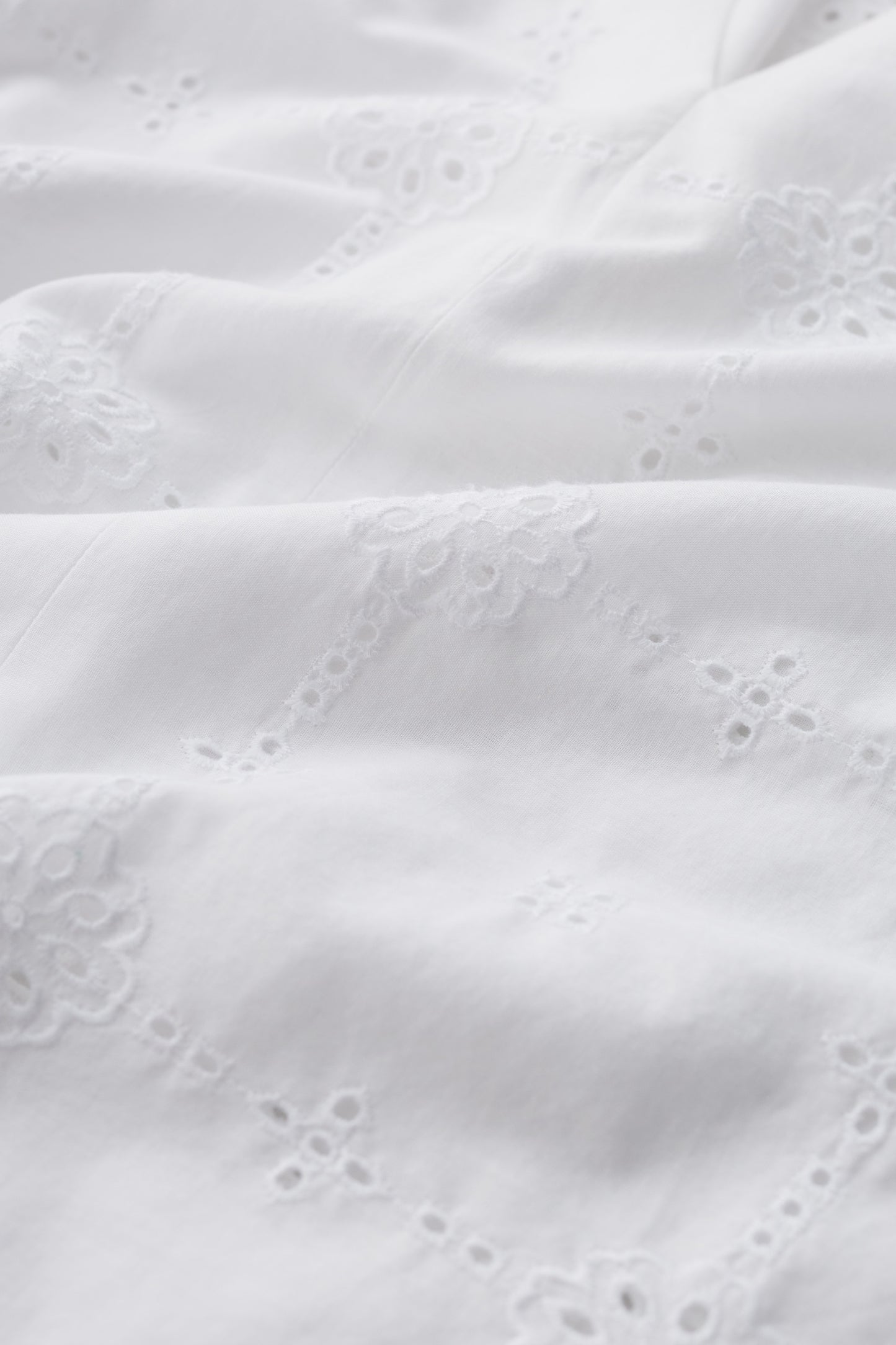 Grace Embroidered Organic Cotton Top