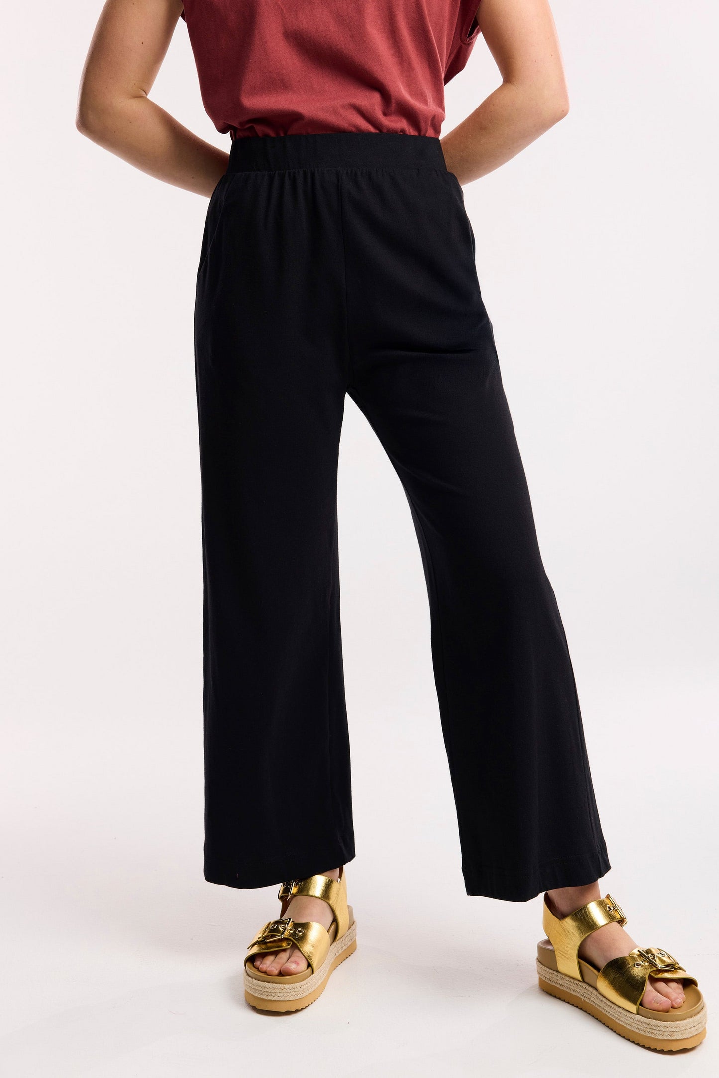 Organic Traveller Wide Leg Pant