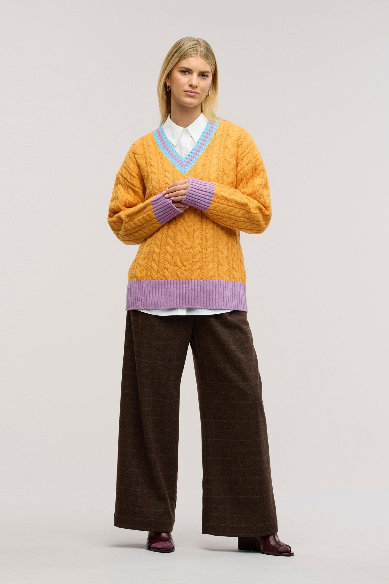 Halcyon Cable Knit Jumper