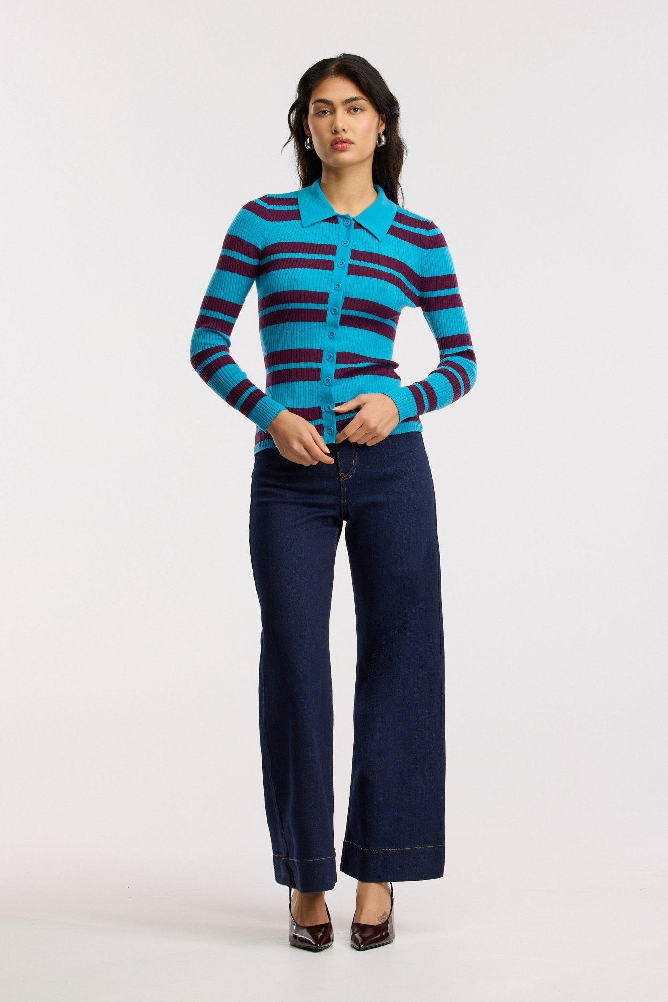 Merino Traveller Rib Polo