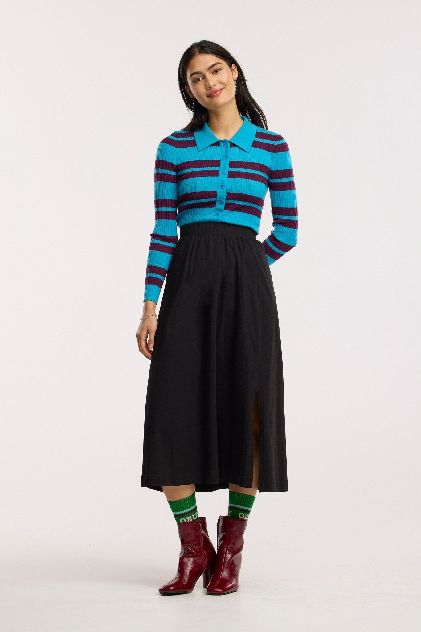 Merino Traveller Rib Polo