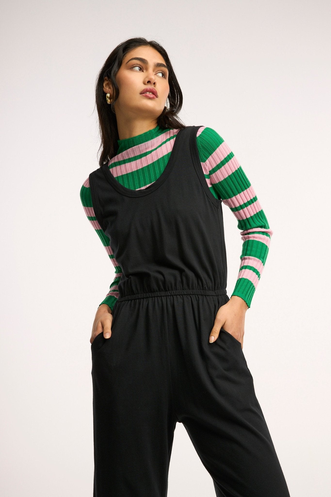 Organic Wide Leg Traveller Jumpsuit